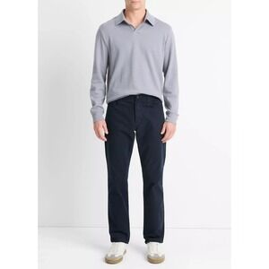 Vince Dylan Pant Men's 38x33 Navy Slim 5-Pocket Peached Stretch-Cotton NWT $195